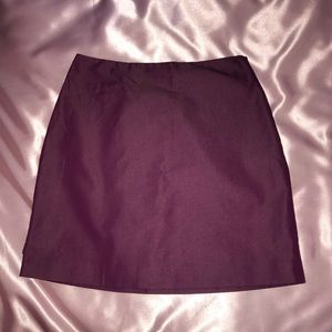 Elegant Purple Women's Skirt